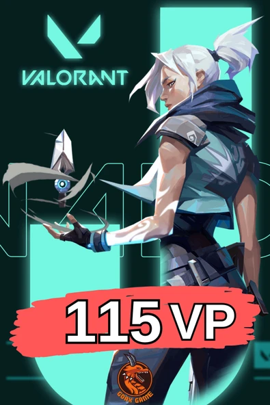 115 VP Valorant Points ürün görseli 1