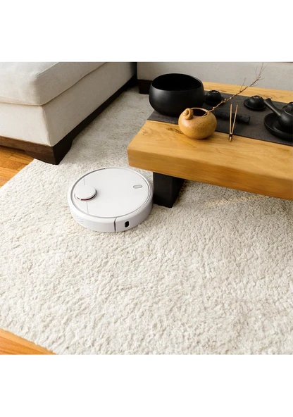 Xiaomi Mi Vacuum Mop Pro Beyaz Akıllı Robot Süpürge - 4