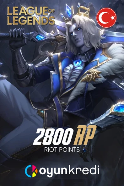 League Of Legends 2800 Rp TR ürün görseli 1