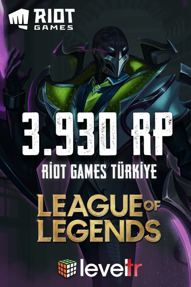 League of Legends 3930 RP ürün görseli 1