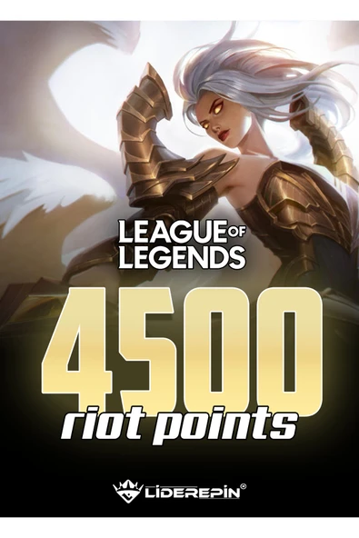 League of Legends 4500 RP TR ürün görseli 1