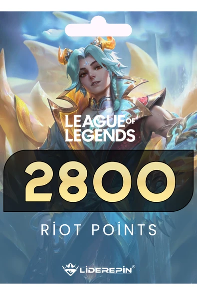League Of Legends 2800 Riot Points ürün görseli 1