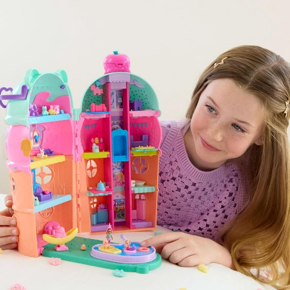 Polly Pocket Gelato House JFT91 - Resim 3