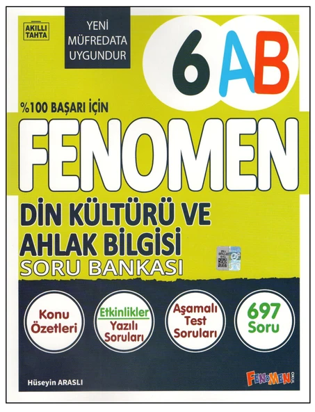 Fenomen 6.Sınıf 6AB Din Kültürü Ve Ahlak Bilgisi Soru Bankası