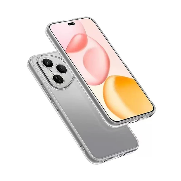 Honor 400 Pro Kılıf Kamera Korumali Süper Silikon Kapak - Resim 3