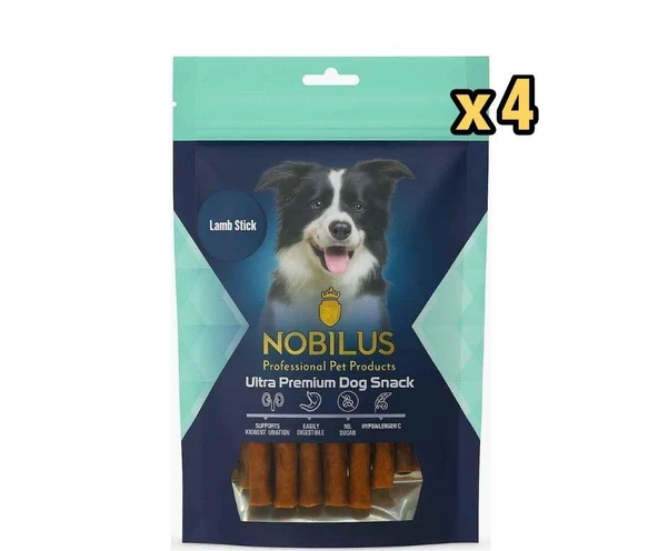 Nobilus Köpek Ödül Maması Kuzu Etli Çubuk 80 Gr x 4 Adet ürün görseli 1