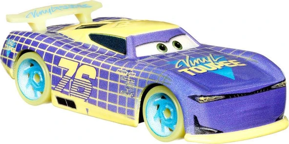 Disney Pixar Cars Glow Racers Wıll Rusch HPG76 HVF08 - Resim 2