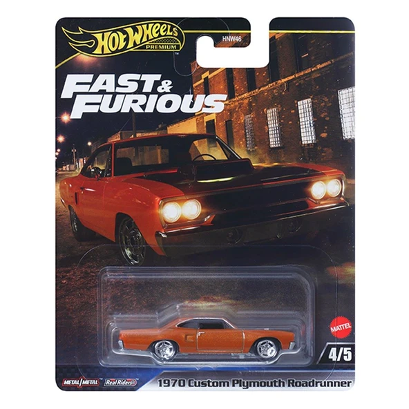 Hot Wheels Fast Furious 1970 Custom Plymouth Roadrunner HNW46 JBL87 ürün görseli