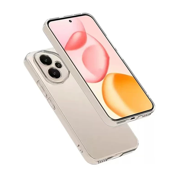 Honor 400 Kılıf Kamera Korumali Süper Silikon Kapak - Resim 3