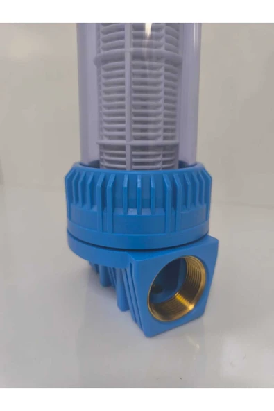 AQUA 10” Yıkanabilir Alttan Tahliyeli Ön Filtre – 1-1/2” Bağlantı Çapı - 4