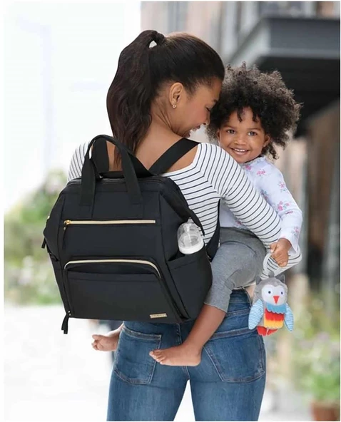 Skip Hop Main Frame El Çantası Siyah - 6