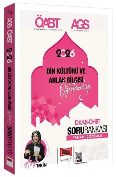 Yargı 2026 ÖABT MEB-AGS DHBT Din Kültürü ve Ahlak Bilgisi Öğretmenliği Soru Bankası Çözümlü ürün görseli