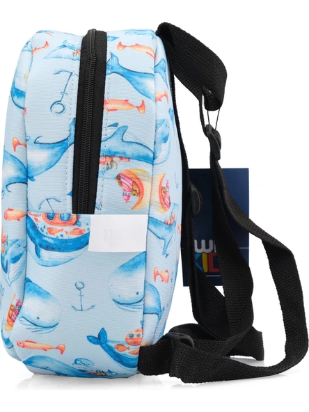 Wia Eğlenceli Baskı Tek Bölmeli Kreş Çanta - 3