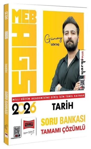 Yargı 2026 MEB-AGS Tarih Soru Bankası Çözümlü - Günay Göktaş Yargı Yayınları ürün görseli