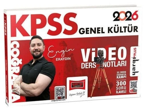Yargı 2026 KPSS Coğrafya Video Ders Notları ürün görseli 1