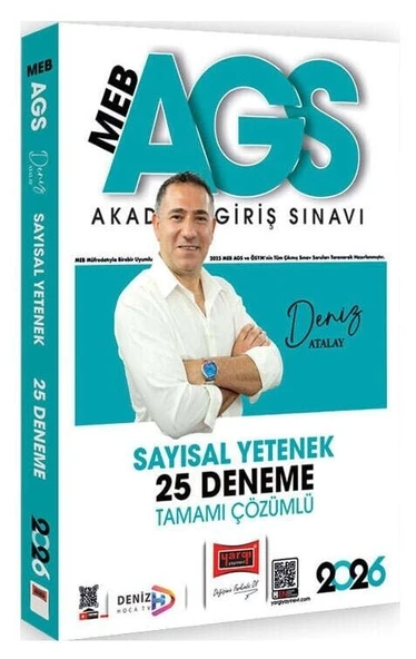 Yargı 2026 MEB-AGS Sayısal Yetenek 25 Deneme Çözümlü - 1
