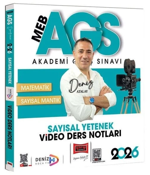 Yargı 2026 MEB-AGS Sayısal Yetenek Video Ders Notları - 1