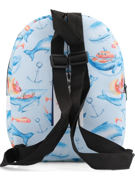 Wia Eğlenceli Baskı Tek Bölmeli Kreş Çanta - 2