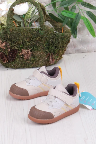 Vicco 946.E25K.215 Ayden Bebe Bej Hafif Rahat Erkek Çocuk Bot - Resim 3