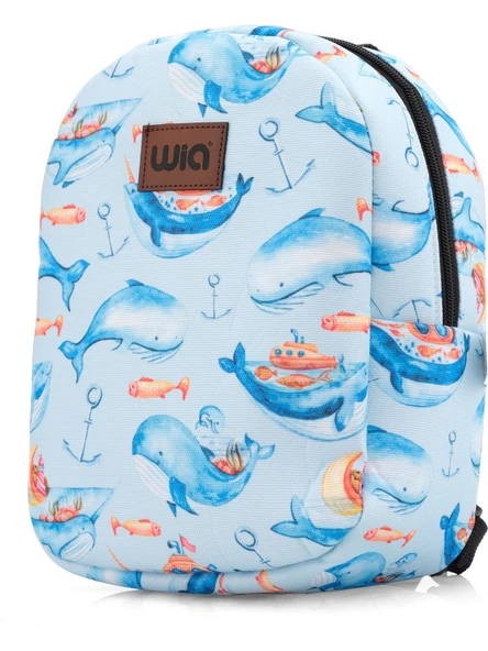 Wia Eğlenceli Baskı Tek Bölmeli Kreş Çanta - 4