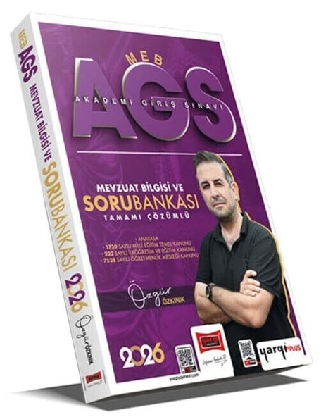 Yargı 2026 MEB-AGS Mevzuat Bilgisi ve Soru Bankası Çözümlü - Özgür Özkınık Yargı Yayınları ürün görseli
