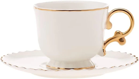 KARACA Elegant 80 Ml 6 Kişilik Kahve Fincanı - Resim 2