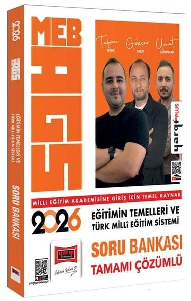 Yargı 2026 MEB-AGS Eğitimin Temelleri ve Türk Milli Eğitim Sistemi Soru Bankası Çözümlü - 1