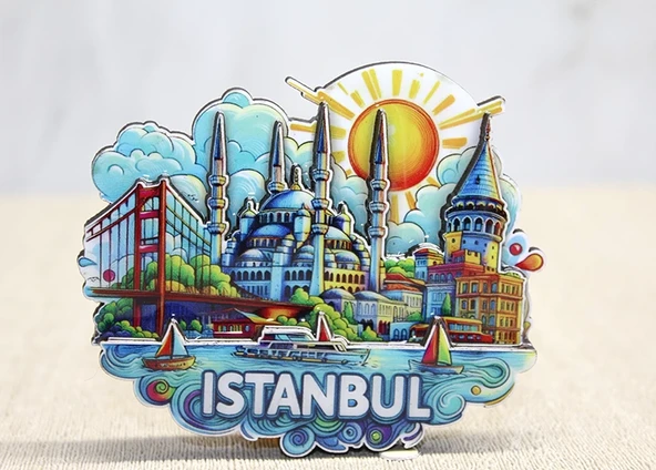 Ahşap İstanbul Temalı Magnet Alk4600 ürün görseli