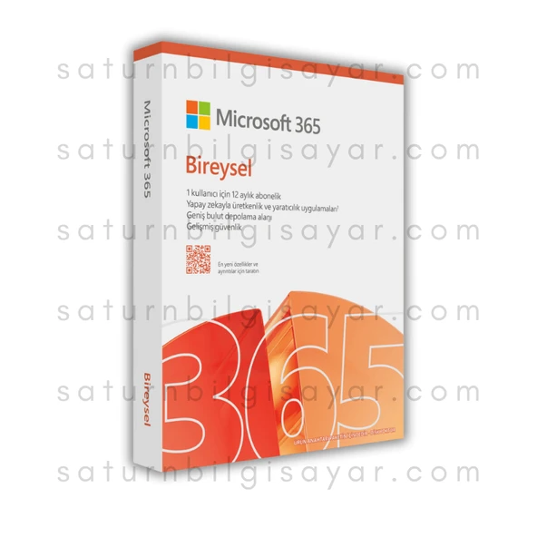 Microsoft 365 Bireysel 1 Kullanıcı 12 Aylık Abonelik QQ2-01451