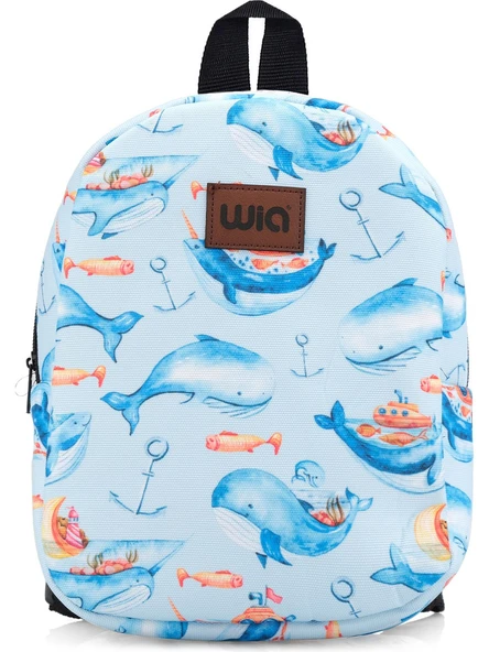 Wia Eğlenceli Baskı Tek Bölmeli Kreş Çanta