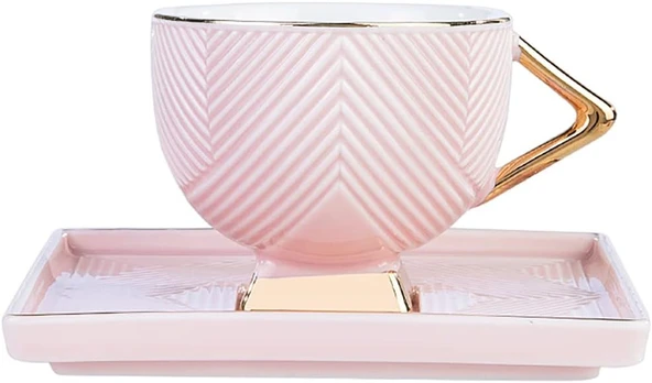 Karaca Art Deco 2 Kişilik Kahve Fincanı, 90 ml, Small - Resim 3