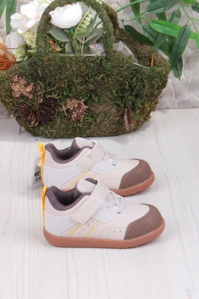 Vicco 946.E25K.215 Ayden Bebe Bej Hafif Rahat Erkek Çocuk Bot - Resim 2