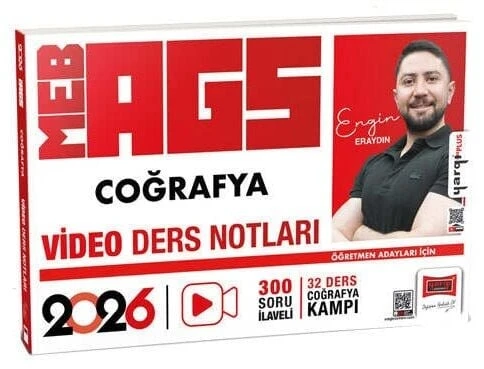 Yargı 2026 MEB-AGS Coğrafya Video Ders Notları ürün görseli 1