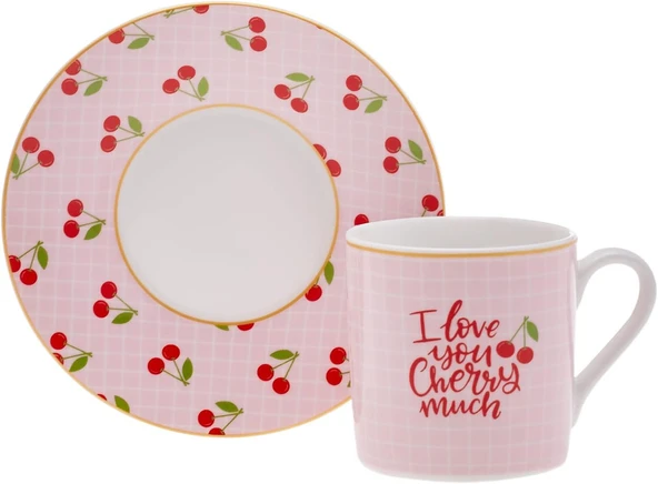 Karaca Fruitee 6 Kşlk Kahve Fincanı - Resim 4