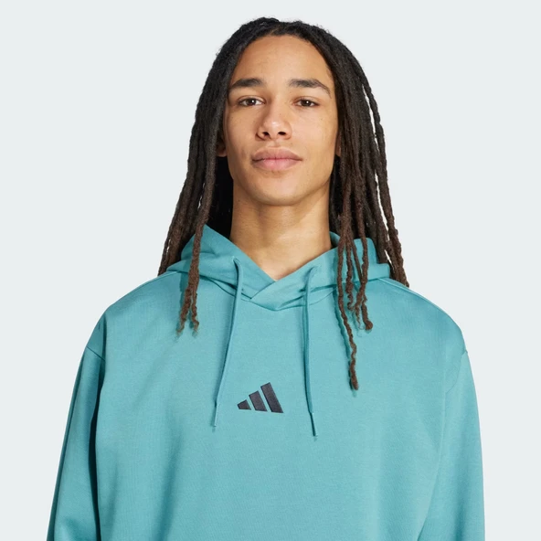 Adidas JX5659 M Feelcozy Hd Erkek Sweatshirt - Resim 7