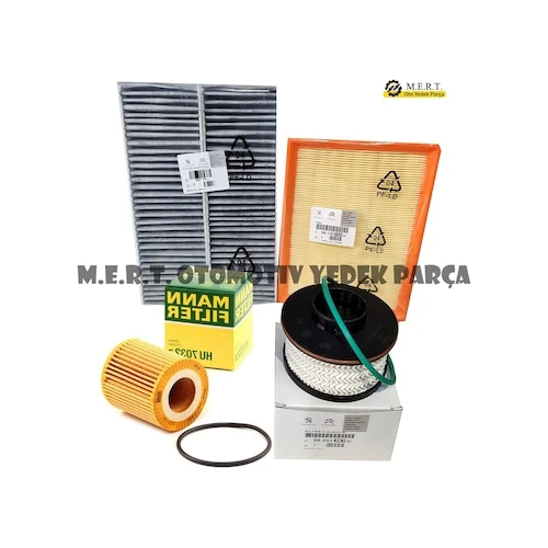 Peugeot 3008 1.5 Bluehdi Filtre Bakım Seti 2018-2022 ürün görseli