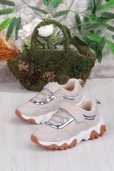 Vicco 346.F25K.210 Dream Bej Outdoor Kız Çocuk Ayakkabı - Resim 3