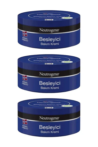 Neutrogena Norveç Formülü Besleyici Bakım Kremi 200 ml 3 Adet
