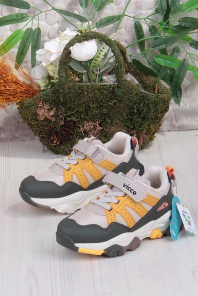 Vicco 869.F25K.304 Teo Bej Outdoor Erkek Çocuk Ayakkabı - Resim 3