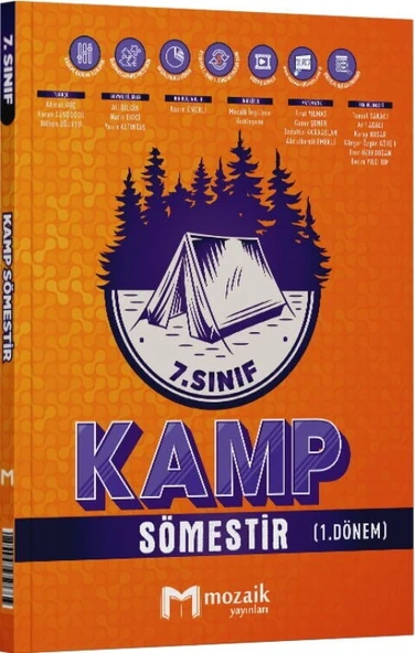 7. Sınıf Kamp Sömestir 1. Dönem Mozaik Yayınları ürün görseli 1