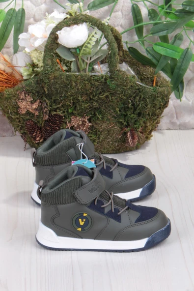 Vicco 946.P24K.413 Hippi Haki Erkek Çocuk Bot - Resim 2