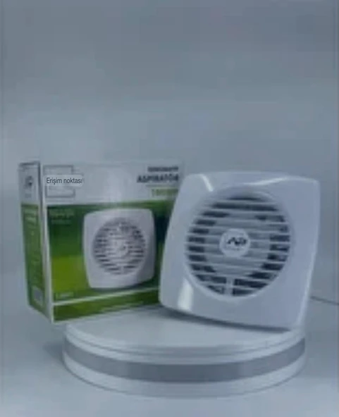 15cm 150mm tuvalet banyo havalandırma aspiratör - Resim 2