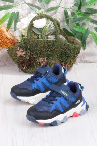 Vicco 869.F25K.304 Teo Lacivert Outdoor Erkek Çocuk Ayakkabı - Resim 3