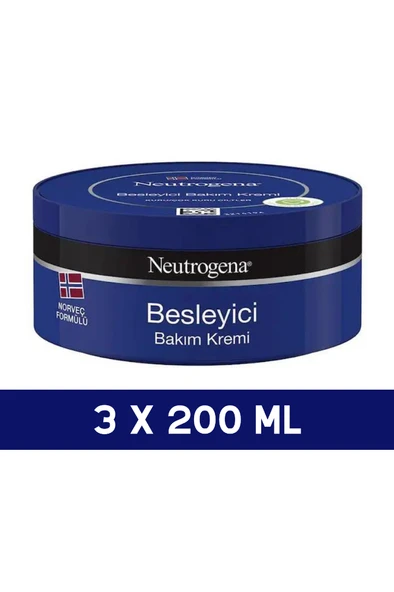 Neutrogena Norveç Formülü Besleyici Bakım Kremi 200 ml 3 Adet - 2