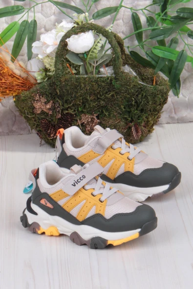 Vicco 869.F25K.304 Teo Bej Outdoor Erkek Çocuk Ayakkabı ürün görseli