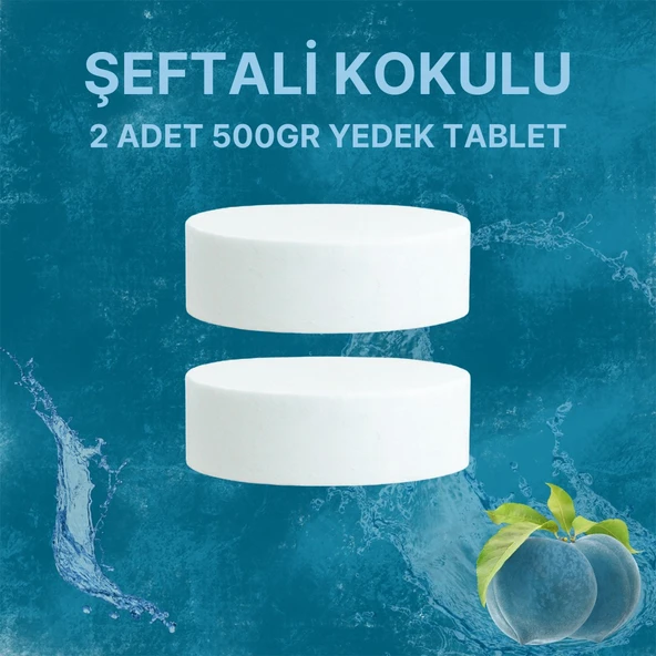 2x500 gr Nem Alıcı Rutubet Ve Küf Önleyici Yedek Tablet Şeftali ürün görseli