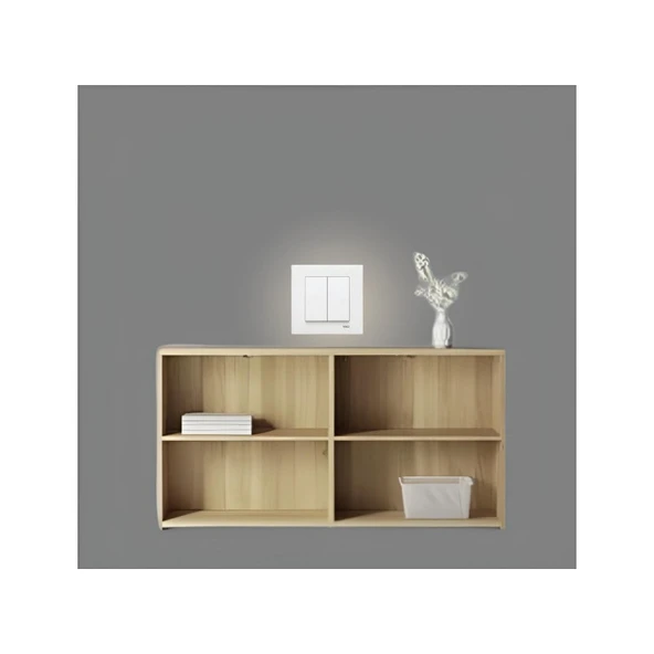 Viko Karre Komütatör - Beyaz 90967002 - Resim 2