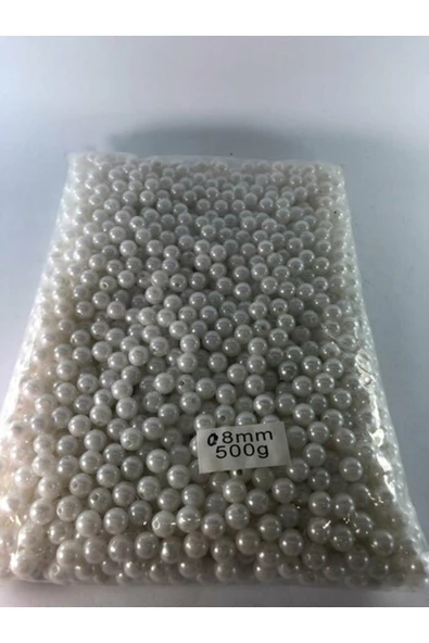 İnci Kaliteli Plastik Boncuk 500 gr - 1