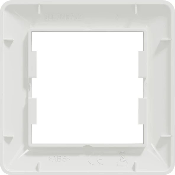 Schneider Electric Asfora Tekli Çerçeve Beyaz -EPH5800121 3lü Paket - Resim 2