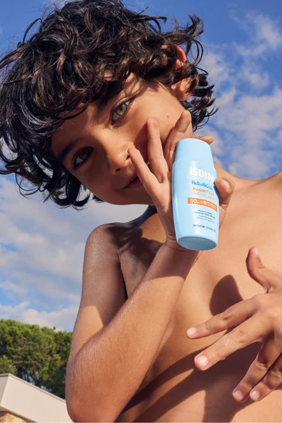 ISDIN Fotoprotector Pediatrics Fusion Fluid Mineral Baby Spf50 50 ml Çocuklar Için Günlük Güneş Kremi - Resim 5